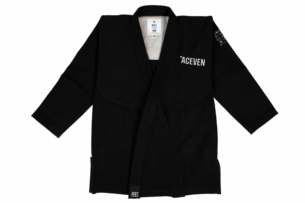 ACEVEN キッズ柔術衣 01 黒