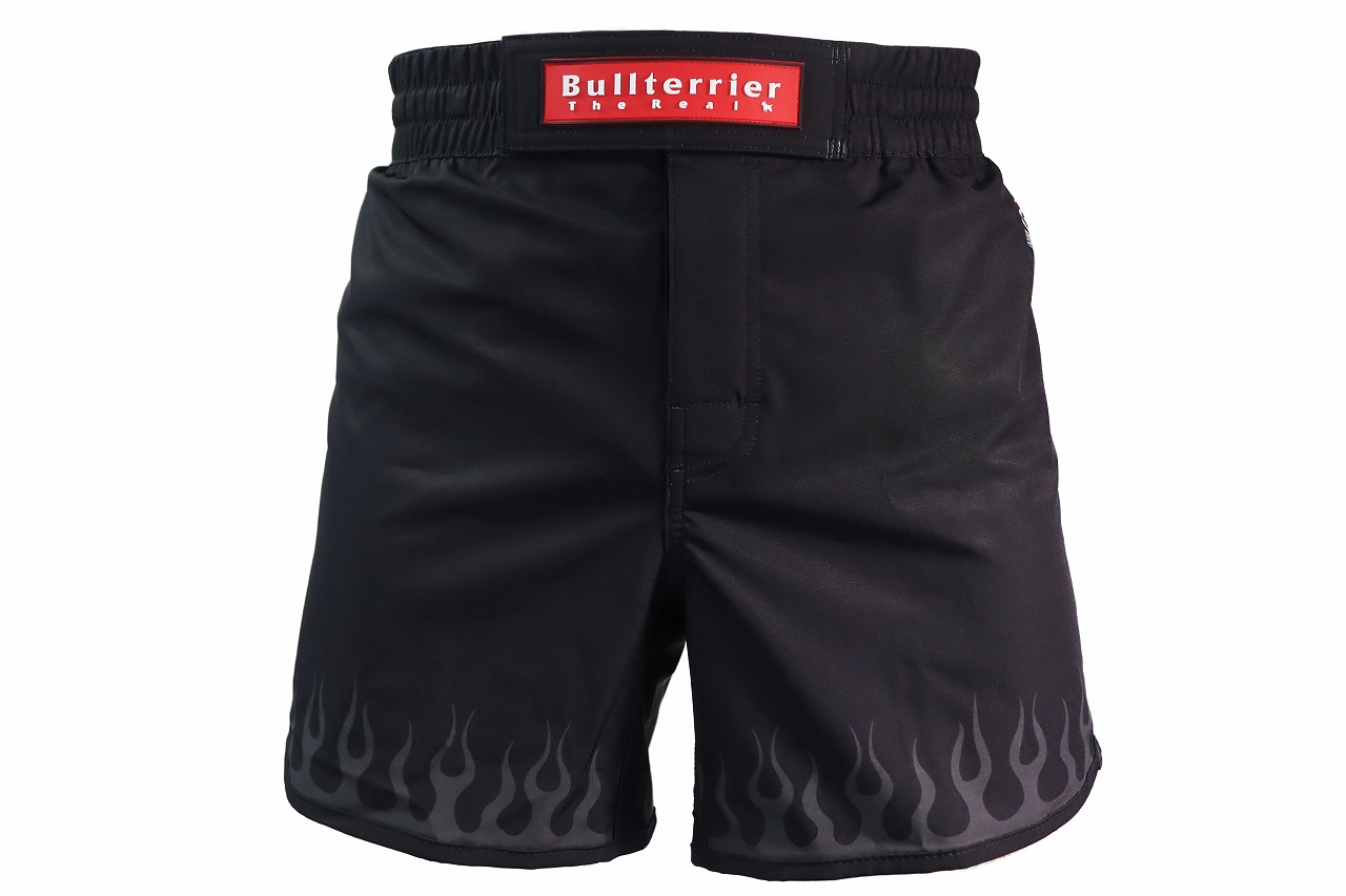 BULLTERRIER ファイトショーツ Short Fire 黒