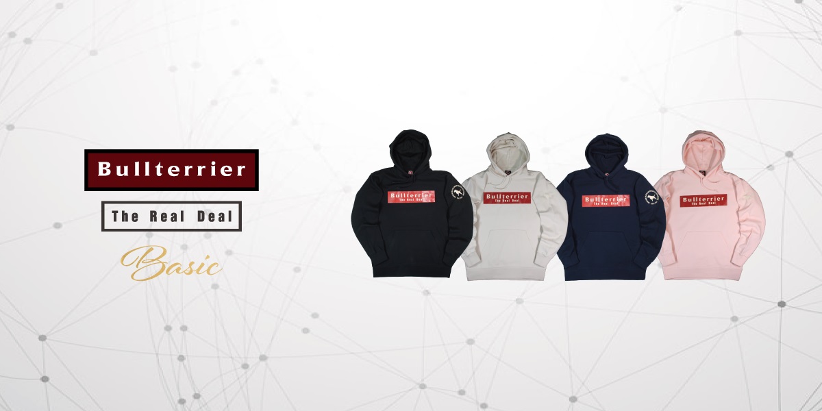 BULL TERRIER フードパーカー Basic Logo