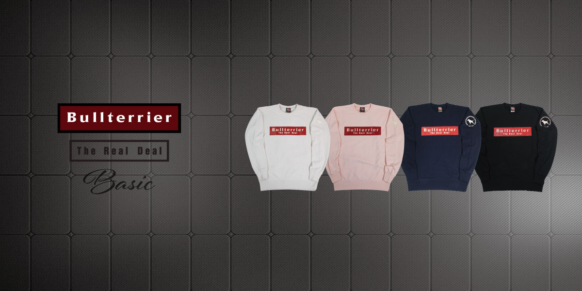 BULL TERRIER スウェットトレーナー Basic Logo