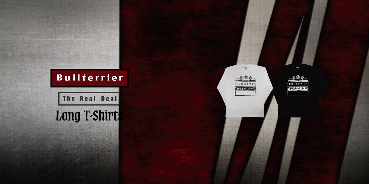BULL TERRIER 長袖Tシャツ Born to Fight