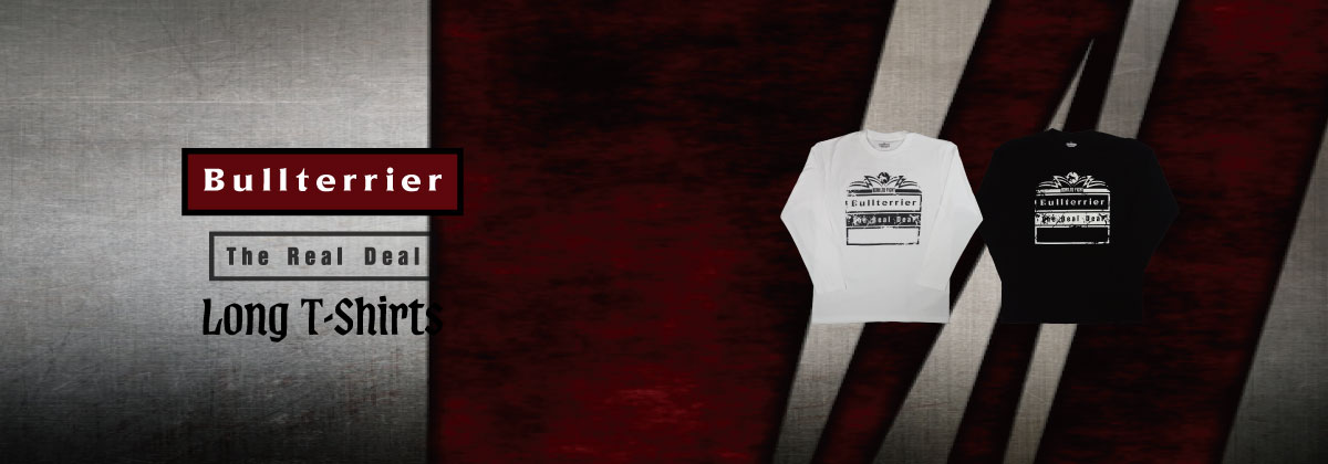 BULL TERRIER 長袖Tシャツ Born to Fight