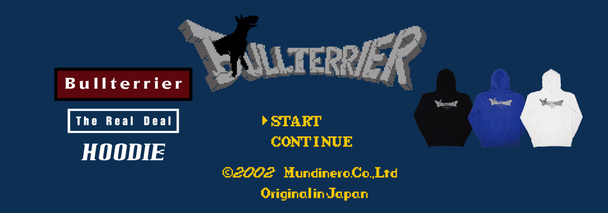 BULL TERRIER フードパーカー BT QUEST