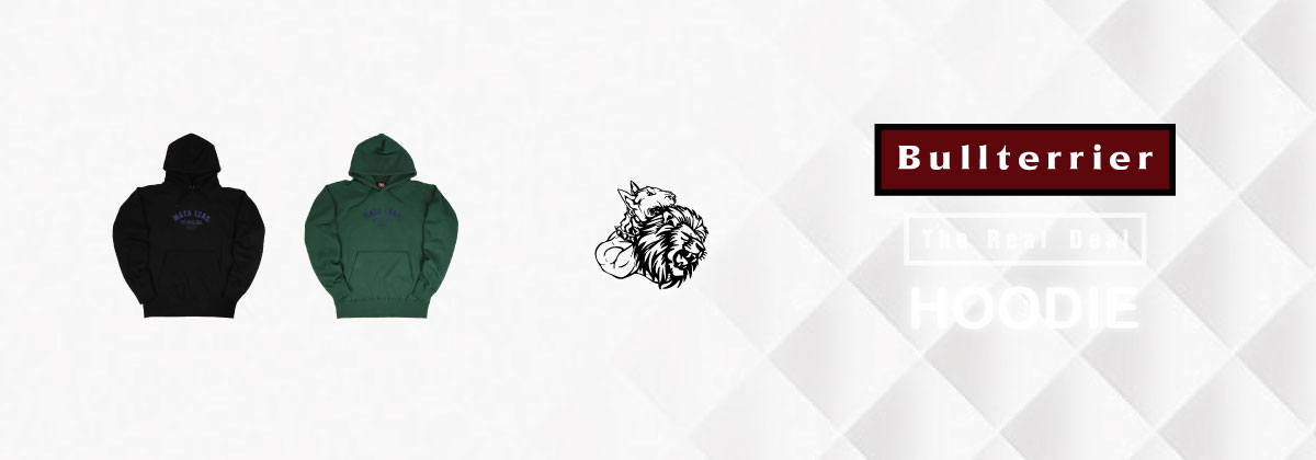 BULL TERRIER フードパーカー Mata Leao