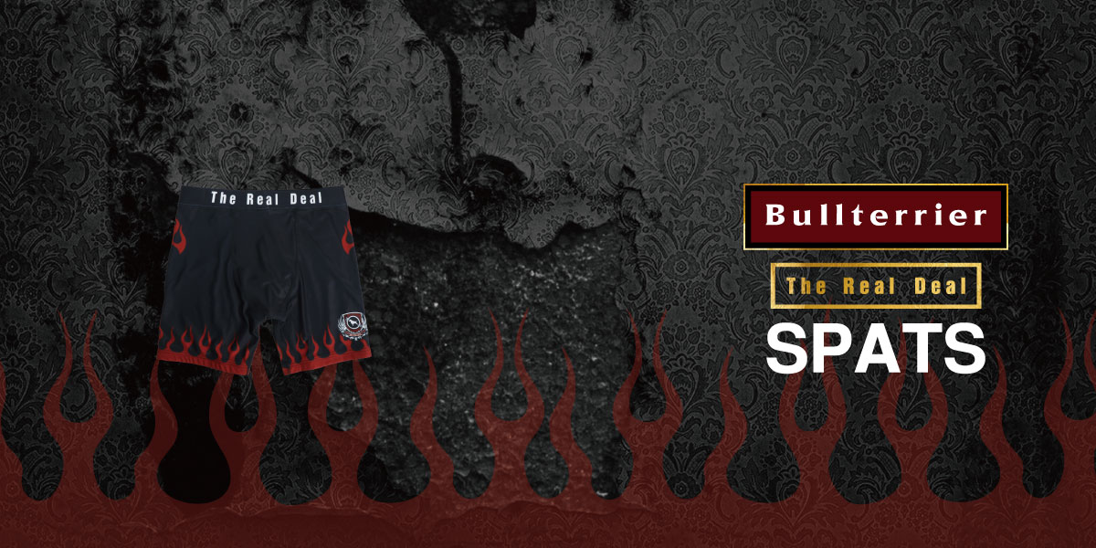 BULL TERRIER スパッツ Fire 黒