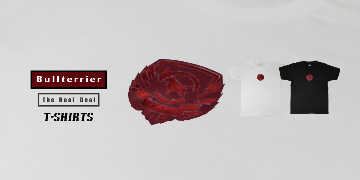 BULL TERRIER Tシャツ ビンテージエンブレム