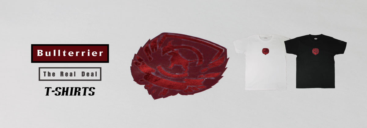 BULL TERRIER Tシャツ ビンテージエンブレム
