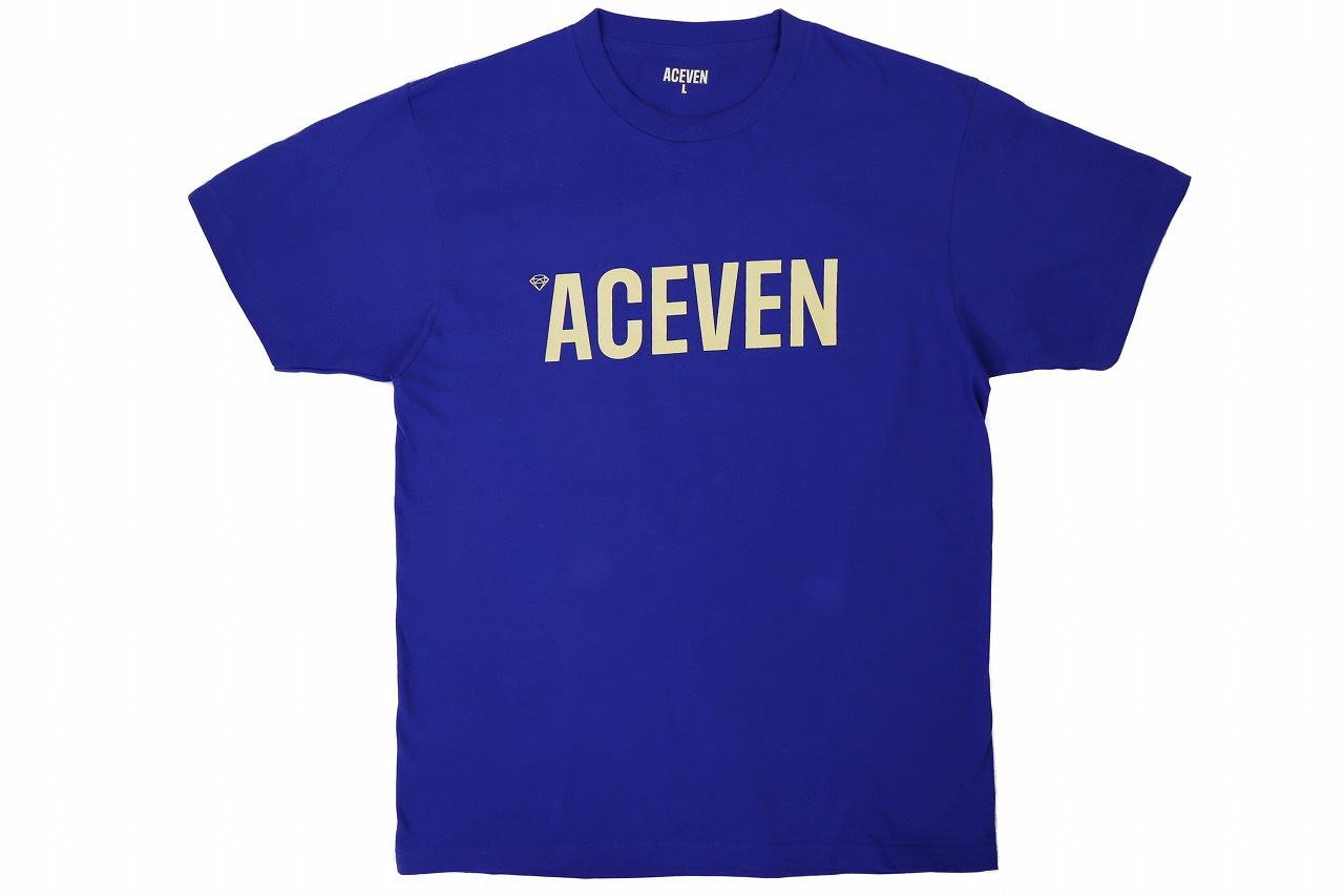 ACE7 Tシャツ BASIC 青