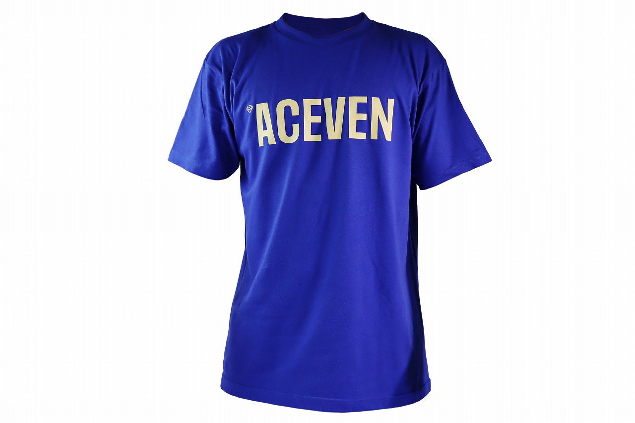 ACE7 Tシャツ BASIC 青