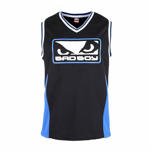 BAD BOY タンクトップ Icon Jersey 黒/青