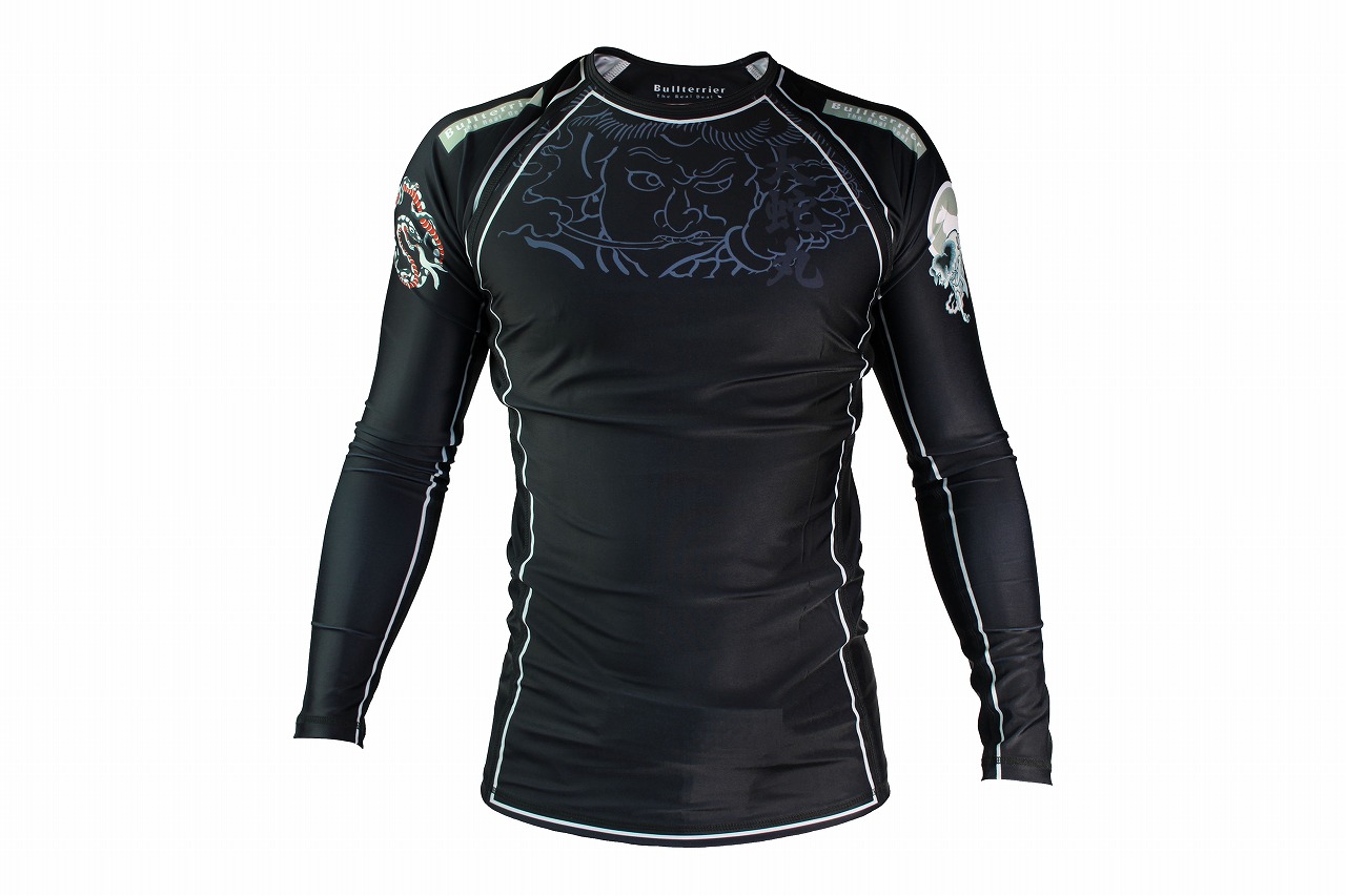 BULLTERRIER ラッシュガード Orochimaru 長袖 黒