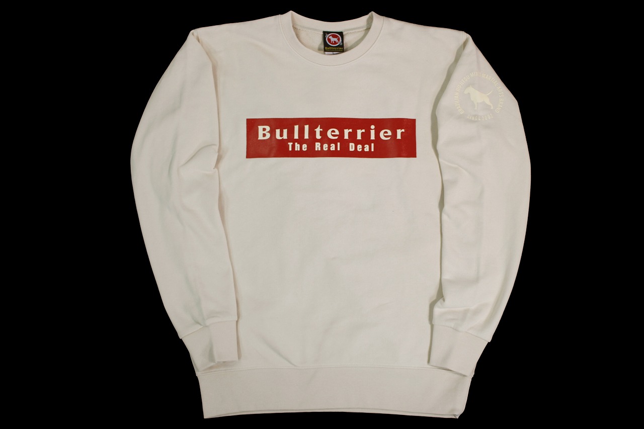 BULL TERRIER スウェットトレーナー Basic Logo　ベージュ