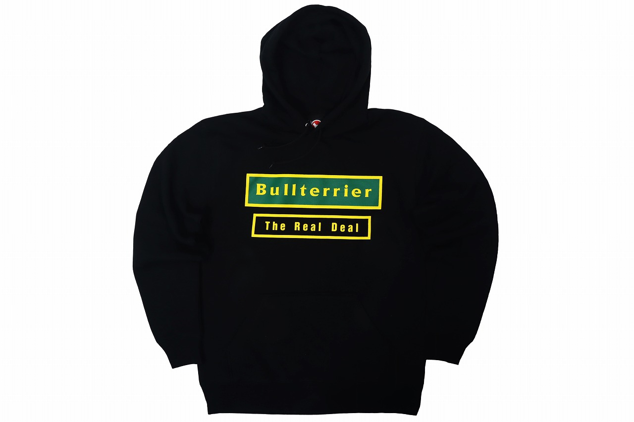 BULL TERRIER フードパーカー WBOX 黒