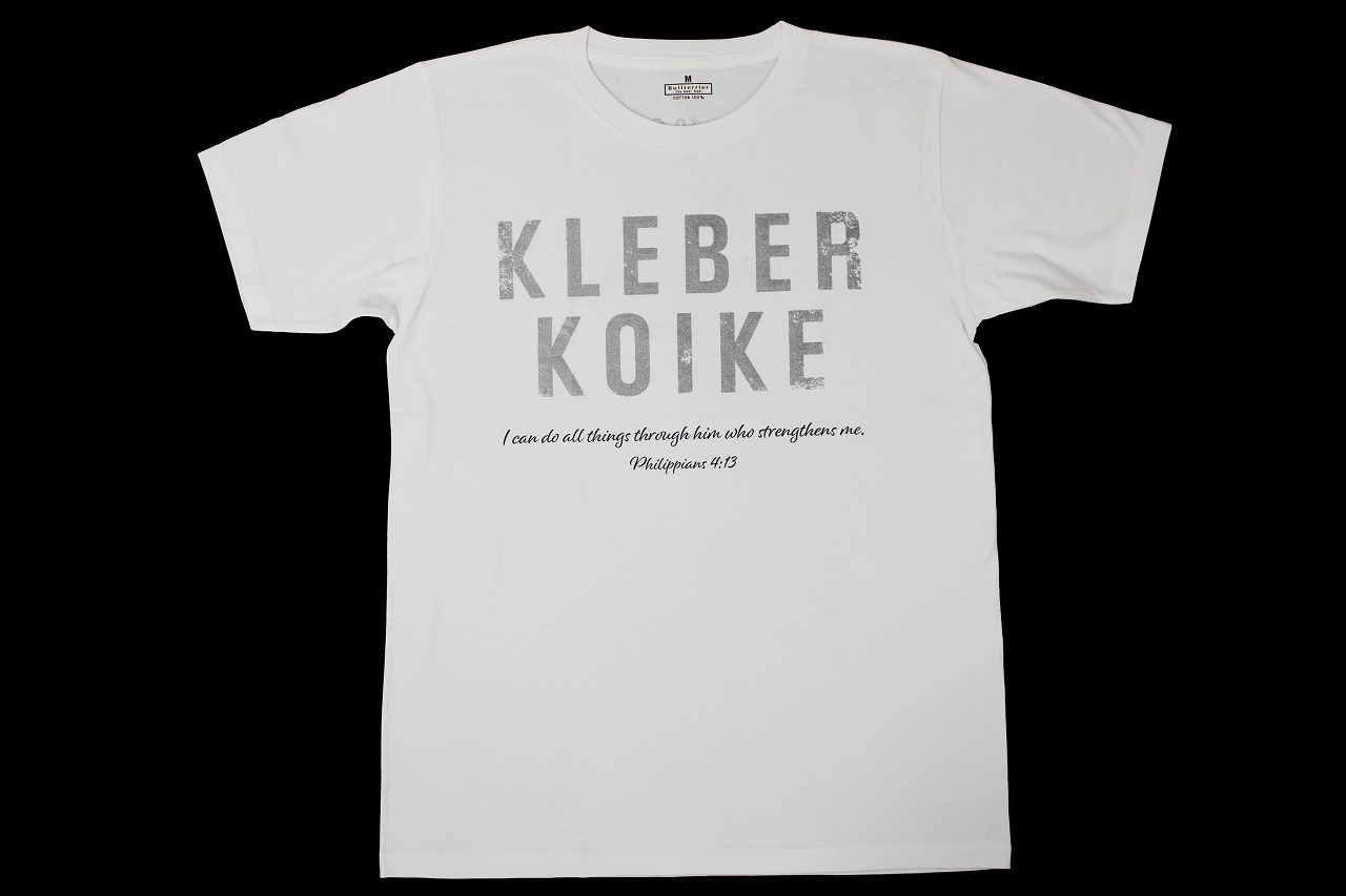 BULL TERRIER クレベル・コイケ Live to Fight Tシャツ 白