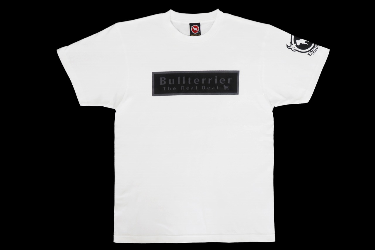BULL TERRIER Tシャツ MONO 白