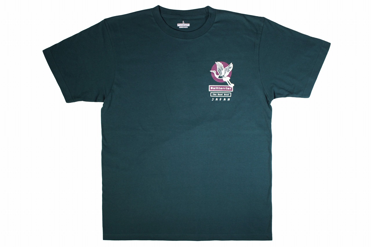 BULL TERRIER Tシャツ JAPAN 緑