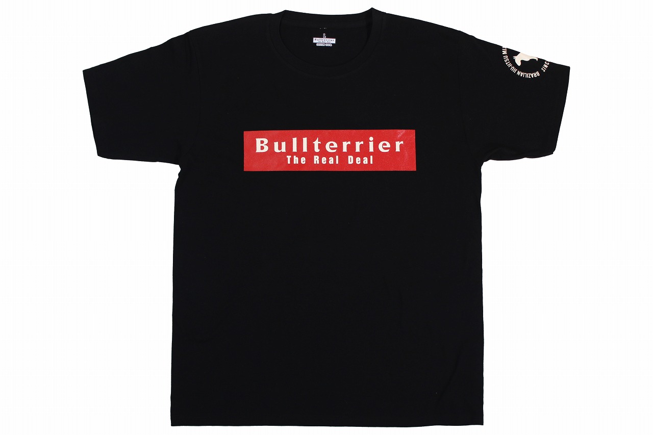 BULL TERRIER Tシャツ Basic Logo 黒