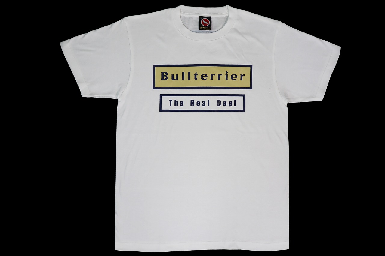 BULL TERRIER Tシャツ WBOX 白/ベージュ