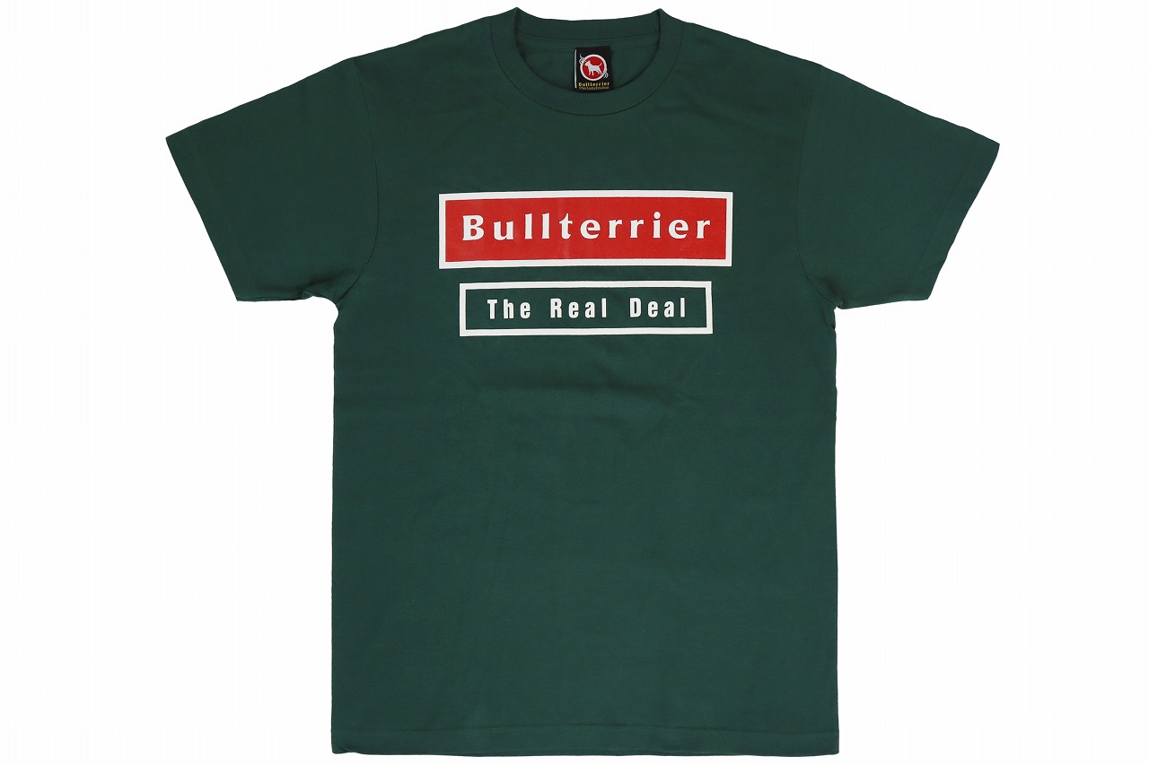 BULL TERRIER Tシャツ WBOX 緑