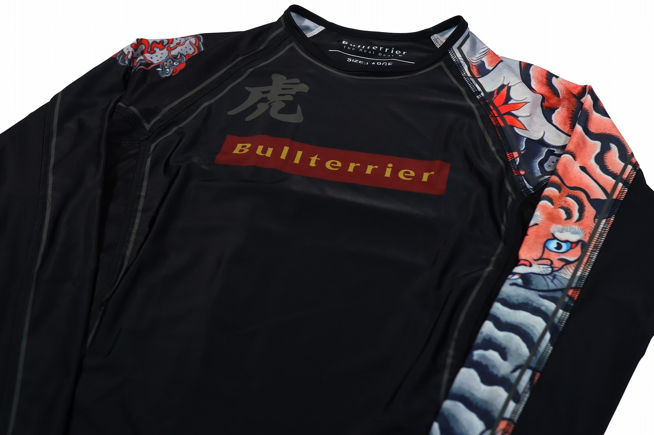 BULLTERRIER ラッシュガード Torah 長袖 黒
