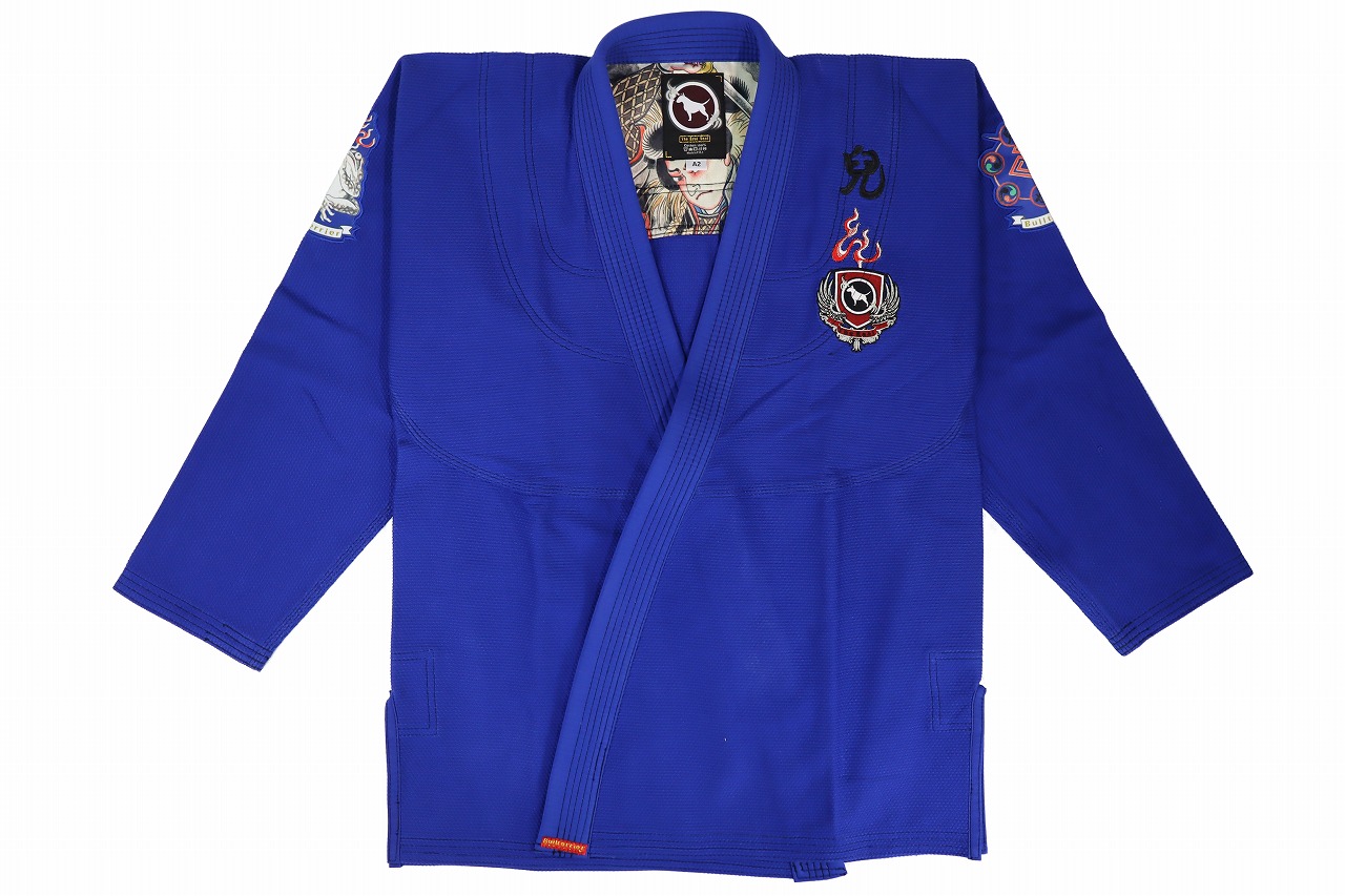 BULL TERRIER 柔術衣 Jiraiya2.0 青