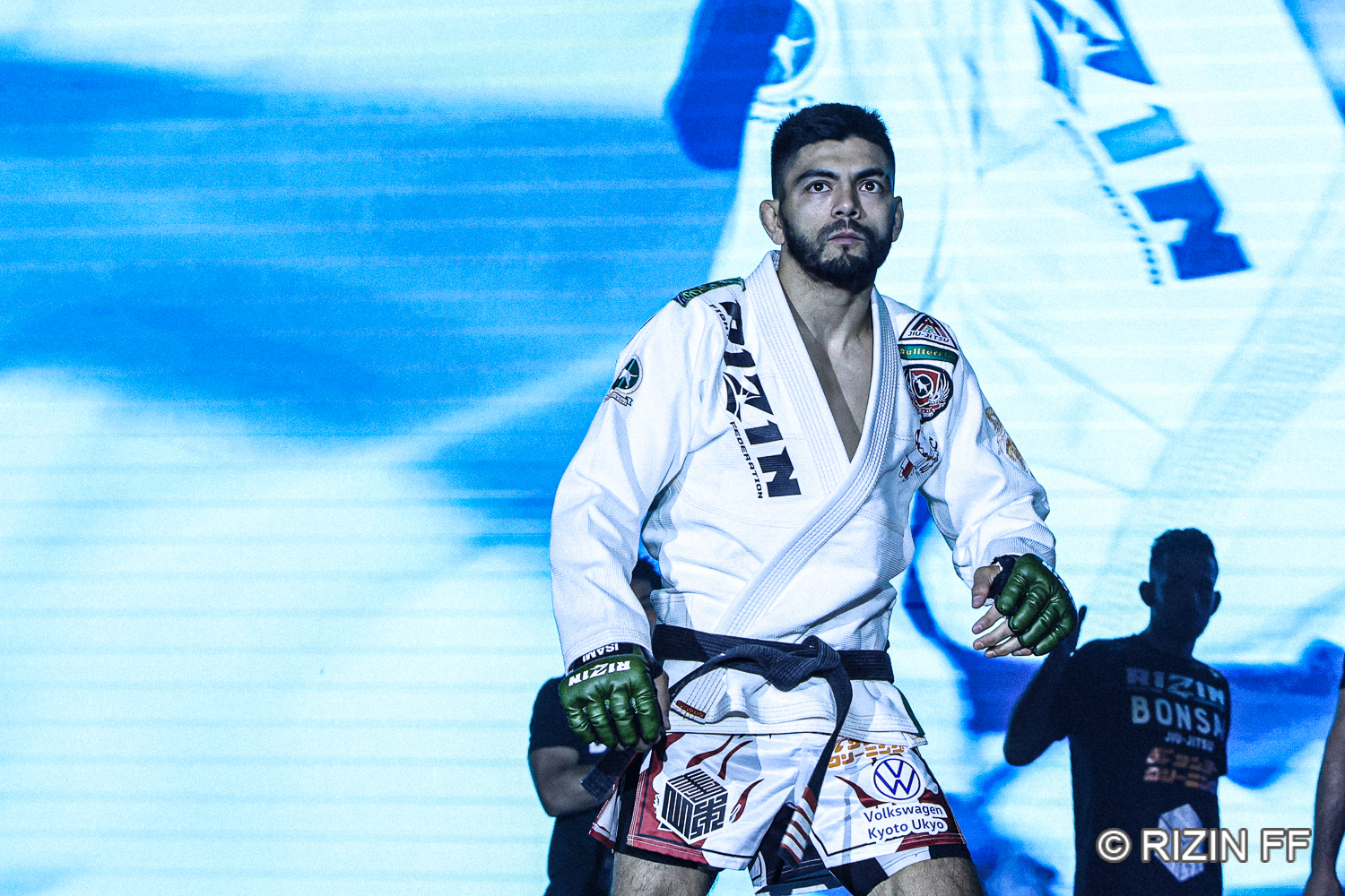 ホベルト・サトシ・ソウザ RIZINにて着用 BULL TERRIER 柔術衣 Houou R 白