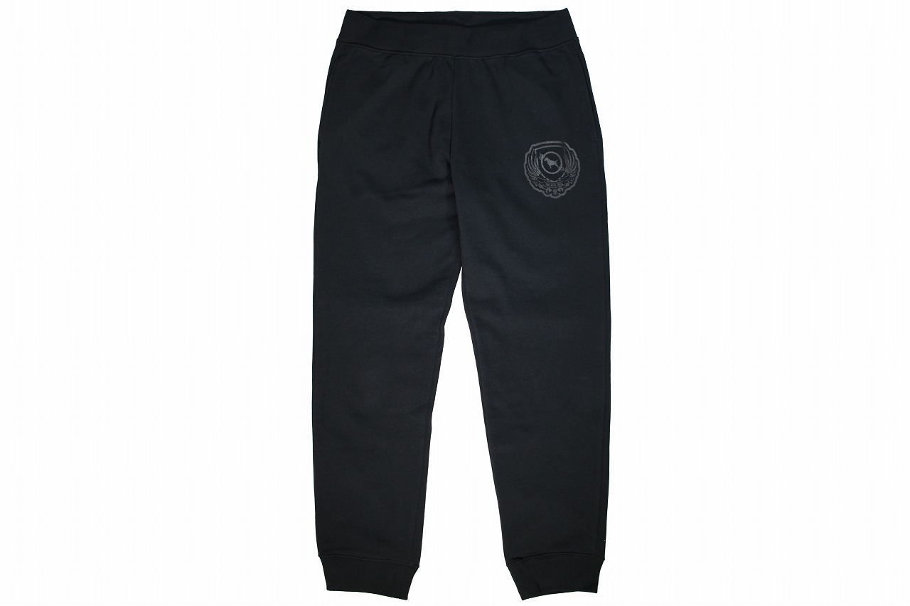BULL TERRIER スウェットパンツ Basic 黒/黒