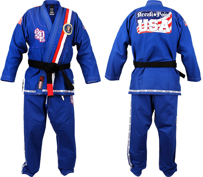 Break Point 柔術衣 World Series USA 青