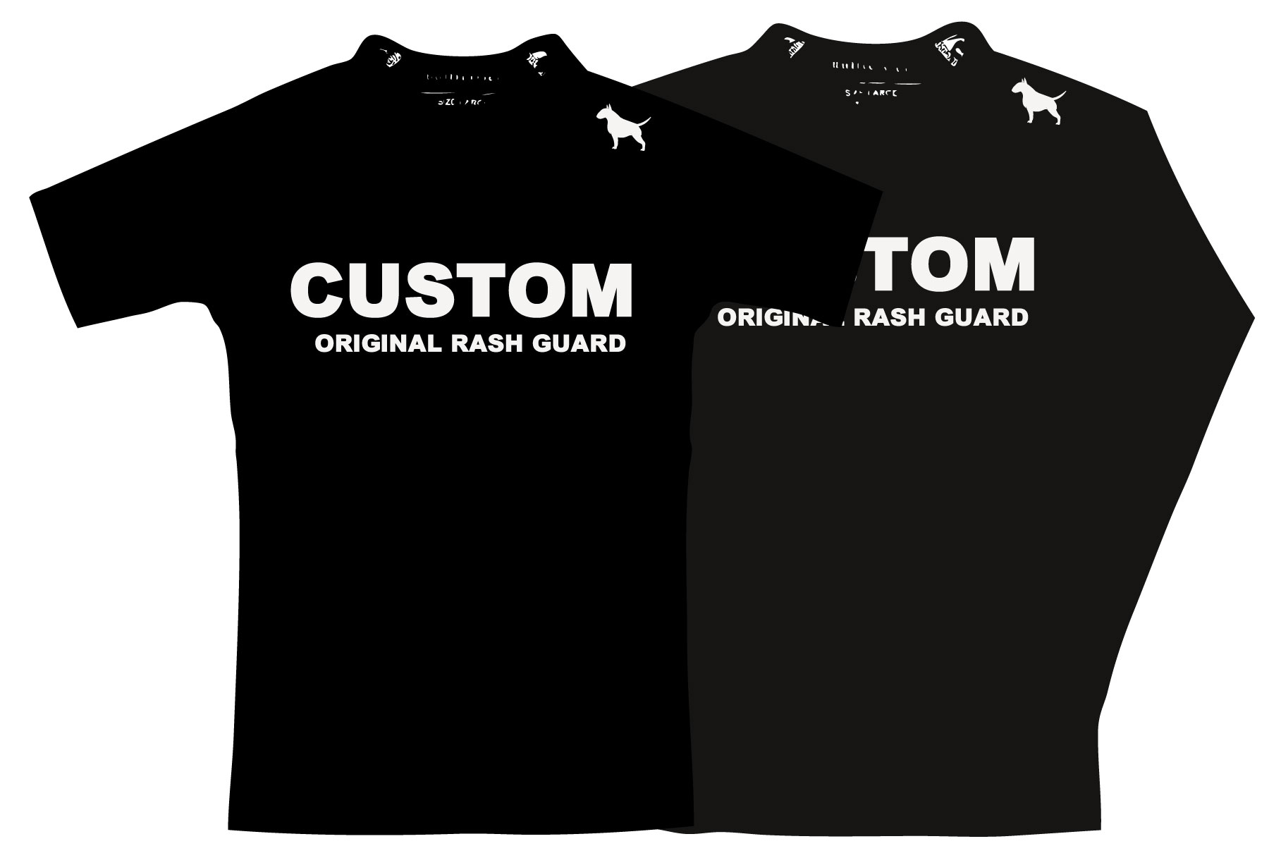 オリジナルカスタムラッシュガード作製　イメージ