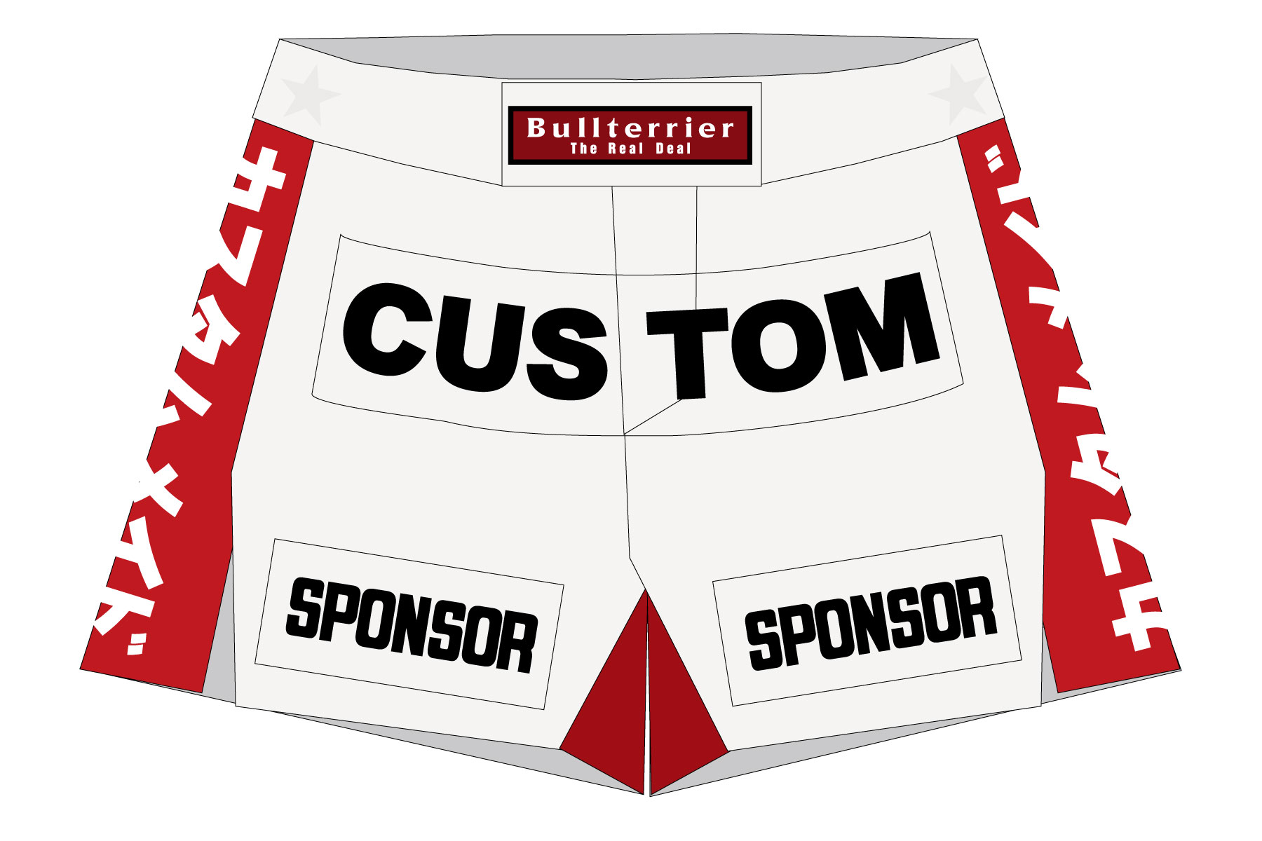 オリジナルファイトショーツ作製　イメージ