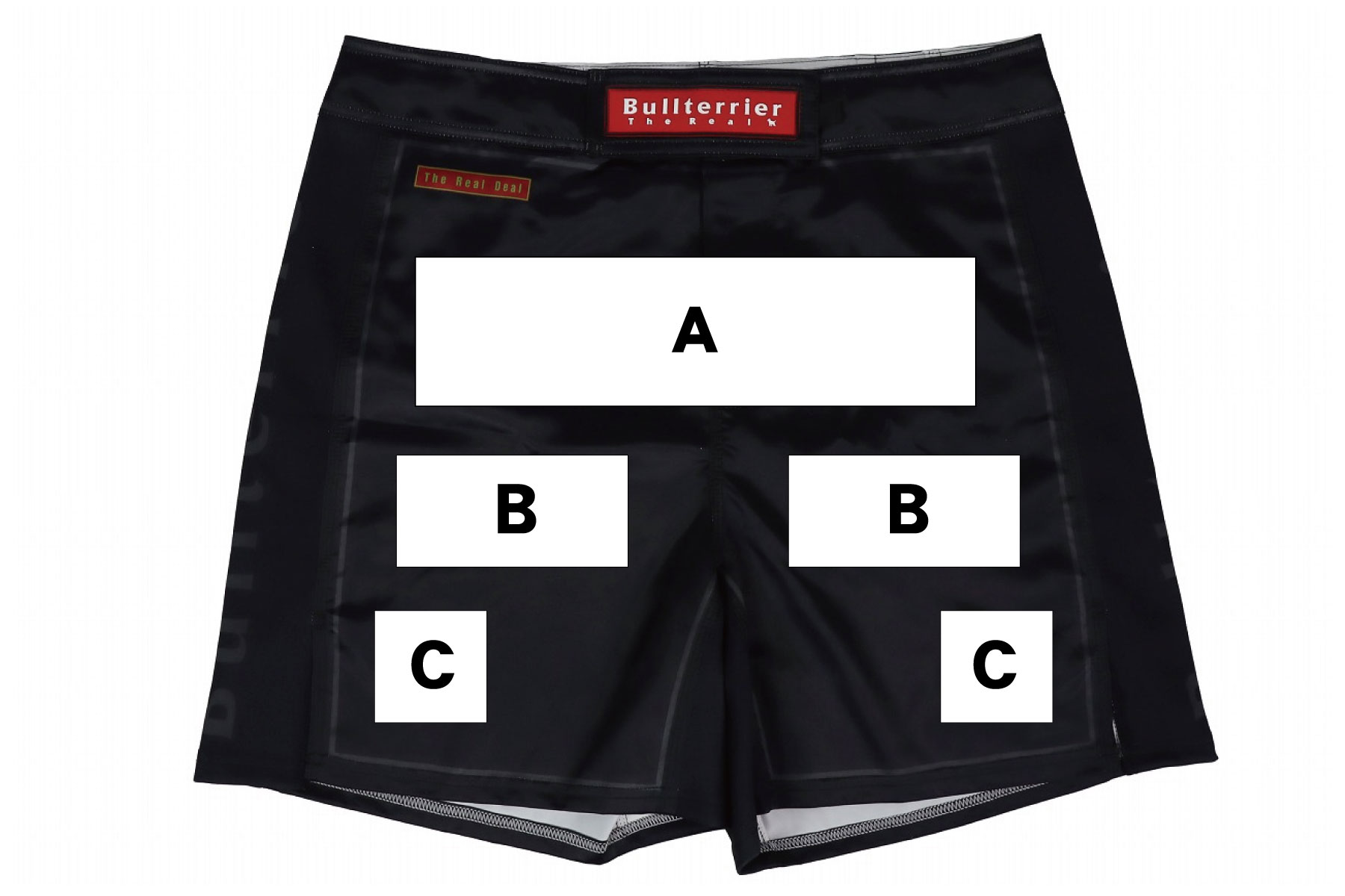 セミカスタムファイトショーツ作製イメージ（プリントのみ）