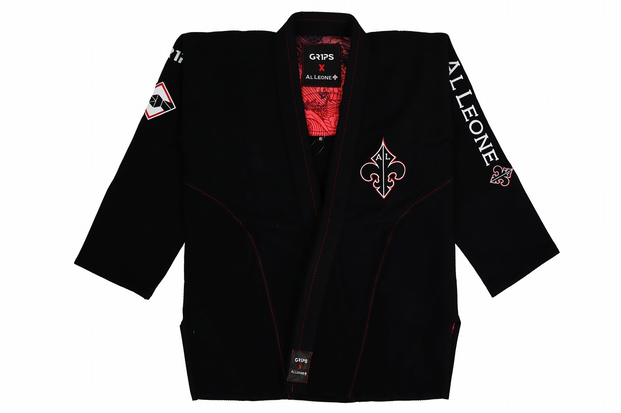 Grips x AL Leone 柔術衣 SECRET WEAPON　黒