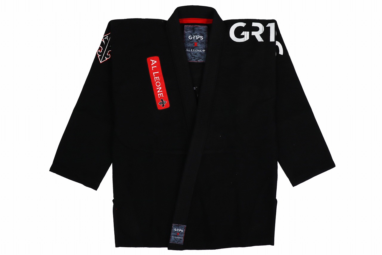 Grips x AL Leone 柔術衣 PRIMERO　黒