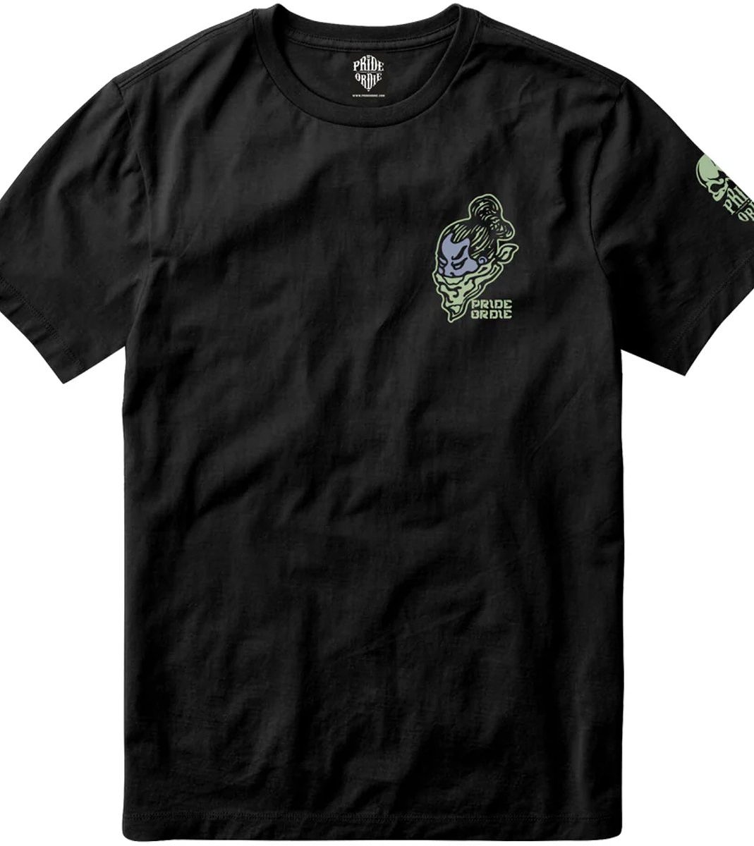 PRiDEorDiE Tシャツ Dangerous Water V2 黒/紫