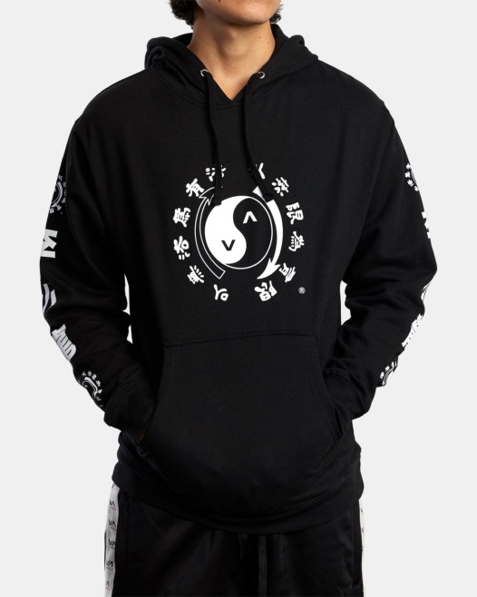 RVCA 【BRUCE LEE】 フードパーカー EIGHTY YEARS
