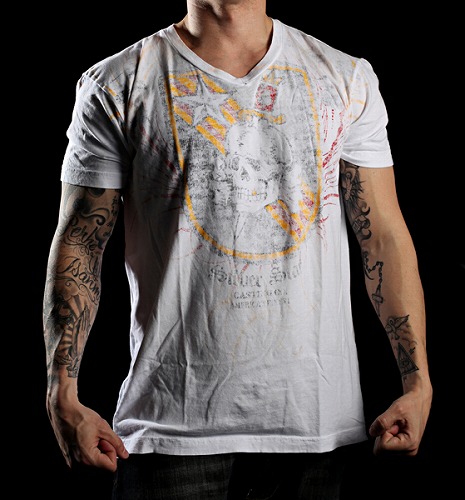 Silver Star　Tシャツ Love Your Enemy 白