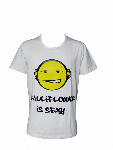 【B品】SUB APPAREL Tシャツ Cauliflower is Sexy 白