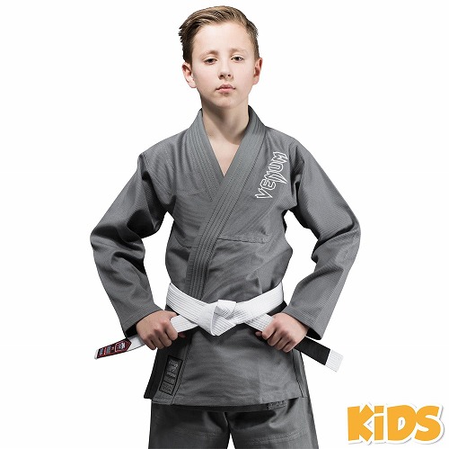 VENUM KIDS柔術衣 Contender グレー
