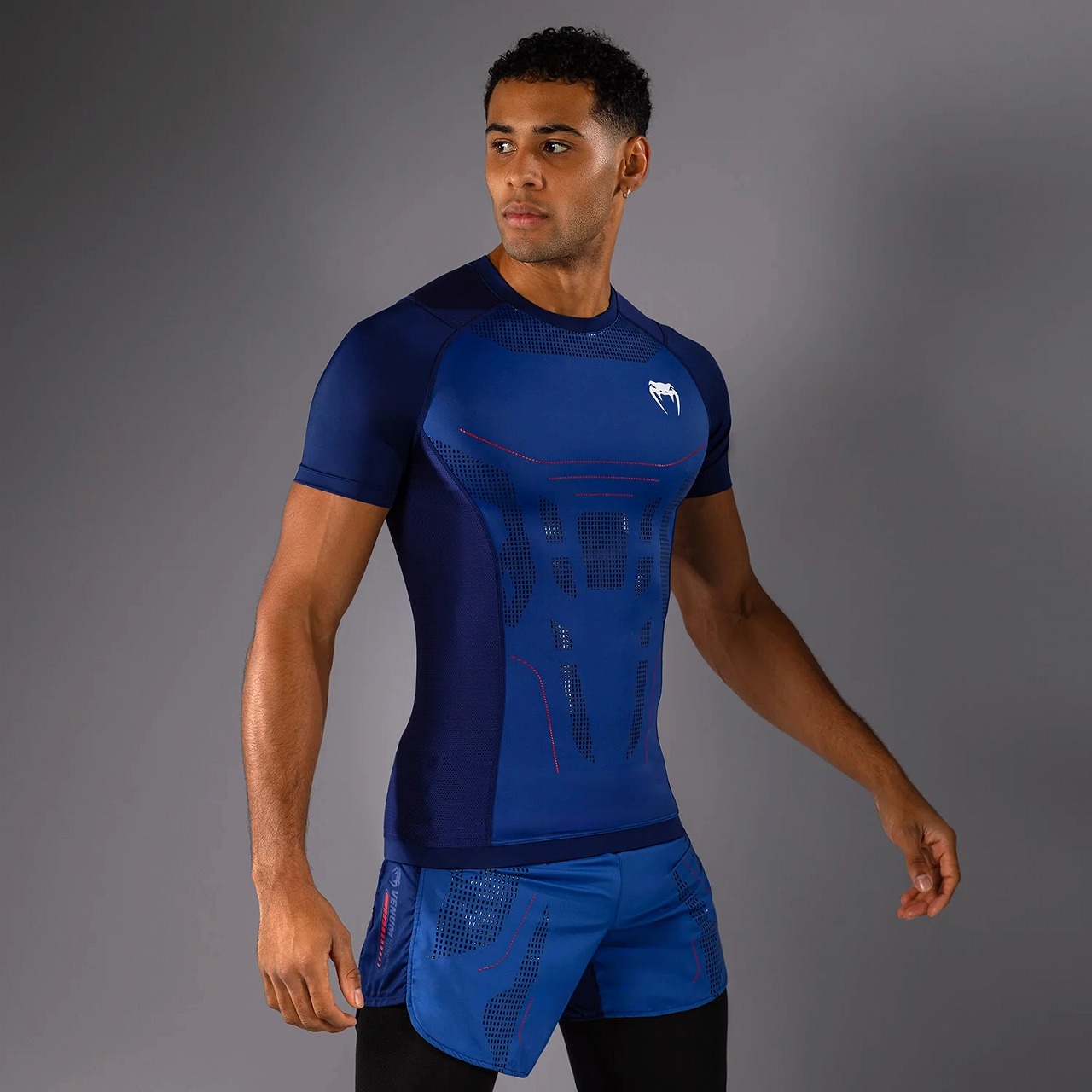 VENUM ラッシュガード Technical 3.0 半袖 ナイトブルー