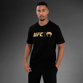 VENUM Tシャツ UFC Classic 黒/金