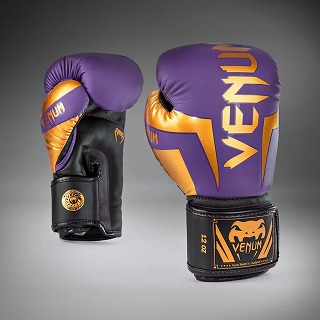 VENUM ボクシンググローブ Elite Special Edition ダークパープル