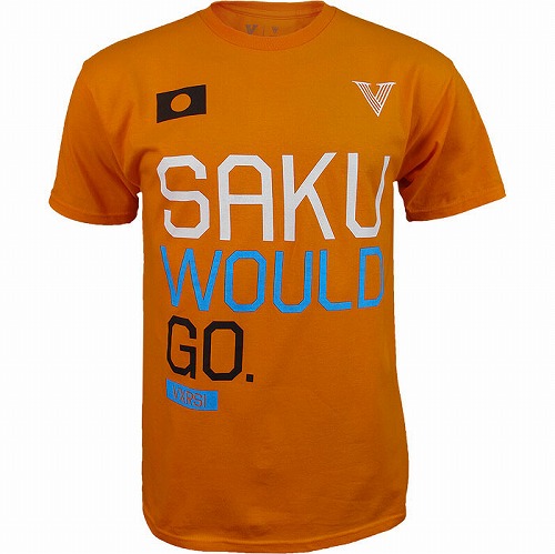 VXRSI　Tシャツ　Saku　オレンジ